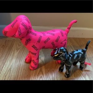 Victoria’s Secret Pink pair of dogs large & small